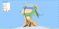 Home World map, biomes