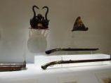 Helmets and matchlock guns