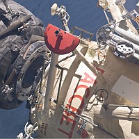 Soyuz TMA-19 spacecraft docks to Rassvet