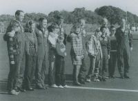 STS-88 crew and their families