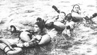 Soyuz TM-7 during ocean survival training